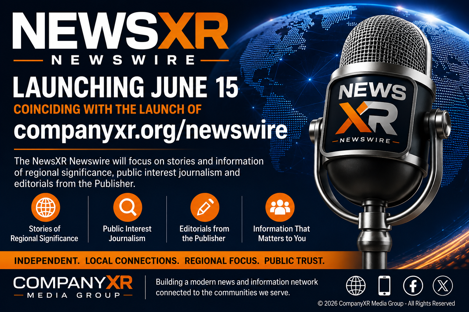 Welcome to the NewsXR Newswire